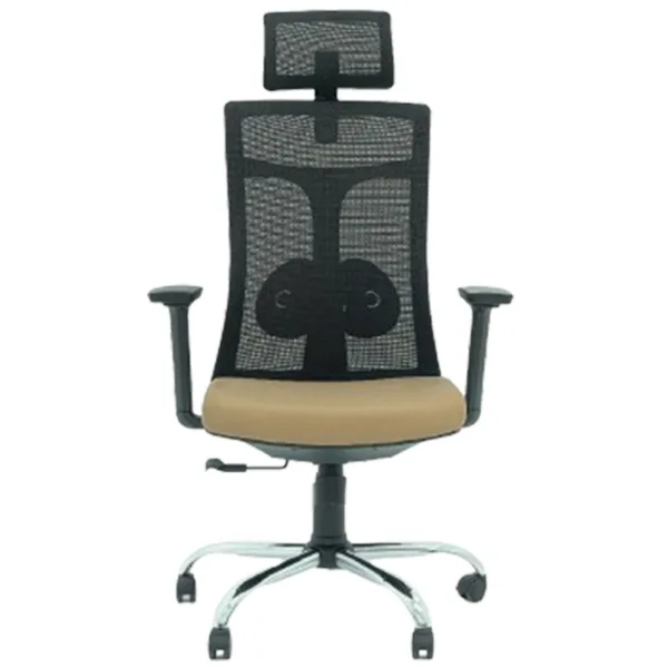 alt="Chaise Directeur Enjoy grège avec accoudoirs réglables vue de face" alt="Chaise de bureau Enjoy ergonomique tissu grège vue de profil" alt="Chaise directeur Enjoy avec base inox et dossier incurvé" alt="Chaise de direction design moderne couleur grège en Tunisie" alt="Chaise de bureau confortable Enjoy avec roulettes et accoudoirs réglables"