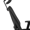 Chaise  De Direction Marko Avec Accoudoirs & Repose Tête-Noir – Image 6