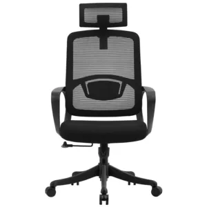 alt="Chaise de bureau Alba noire ergonomique avec base noire et roulettes" alt="Chaise Alba design noir avec accoudoirs fixes pour bureau" alt="Fauteuil de bureau ergonomique noir modèle Alba en Tunisie"